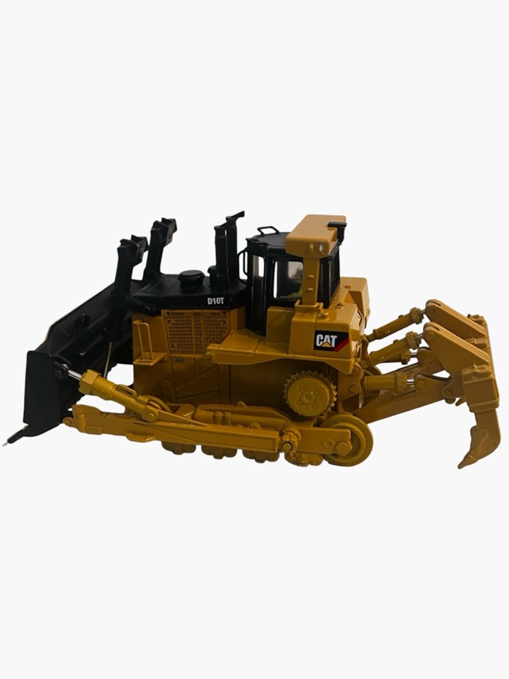 Yellow CAT Die-Cast Bulldozer Toy – Kids Construction Vehicle